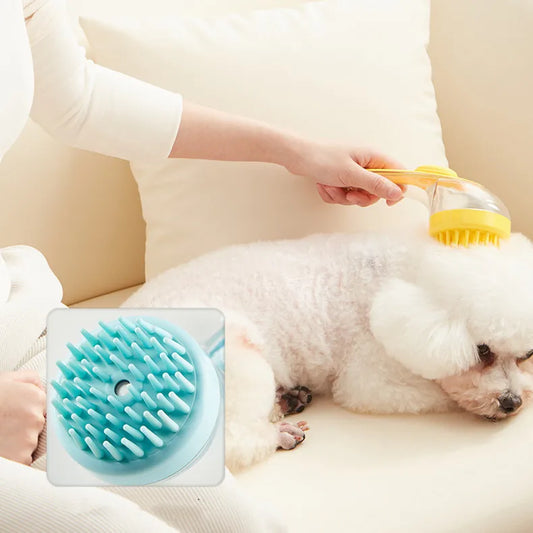 Pet Bath Brush Wholesale Massage Dog Bath Brush Pet Cleaning Products