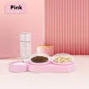 Automatic Raised Stand Container 3 in 1 Reptile Feeder Double Pet Drinker Food Bowl Pet Bowls Feeders Plastic