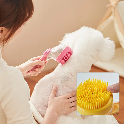 Pet Bath Brush Wholesale Massage Dog Bath Brush Pet Cleaning Products