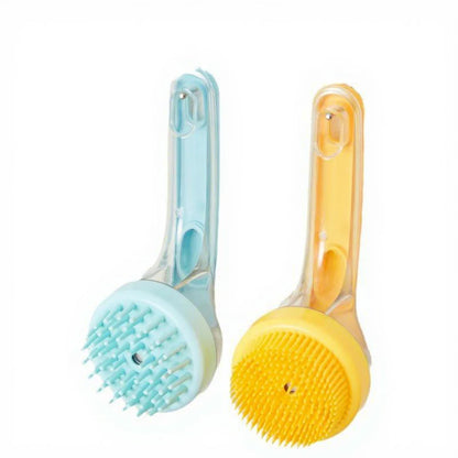 Pet Bath Brush Wholesale Massage Dog Bath Brush Pet Cleaning Products